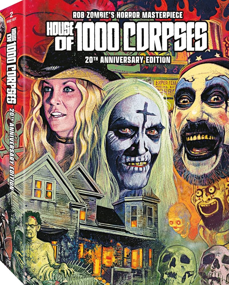 Rockin’Jelly Bean\"HOUSE OF 1000 CORPSES\" House Of 1000 Corpses Rockin Jelly Bean 22x36 Screenprint